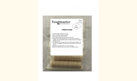 2 x 23mm Collagen Sausage Casings (40ft Pack)